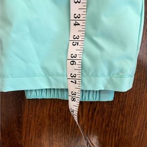 Roxy mint/turqouise ski bib. Size 4-5. Only used once